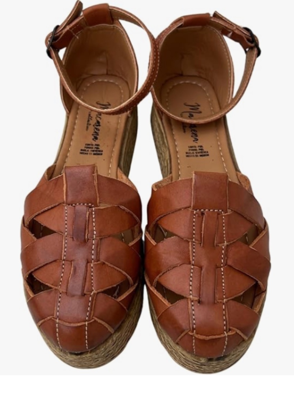 Macarena Collection Sandals women Huarache Sandal Colorful Leather Mexican Style
